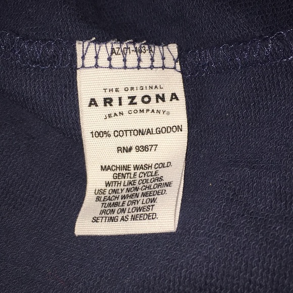 Arizona navy blue blazer jacket Sz jr. M - Picture 5 of 7